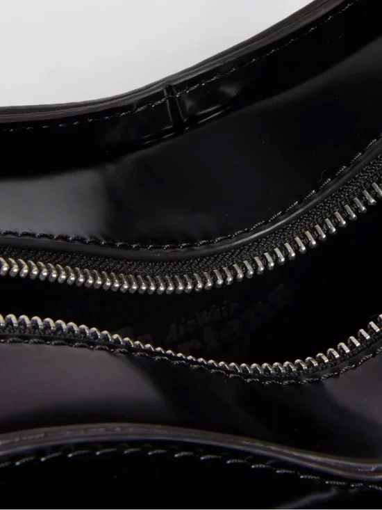 Dr. Martens Black Vegan Leather Crossbody Bag and Backpack - Picture 7 of 9